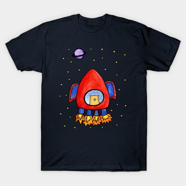 Impossible Astronaut T-Shirt by staceyromanart